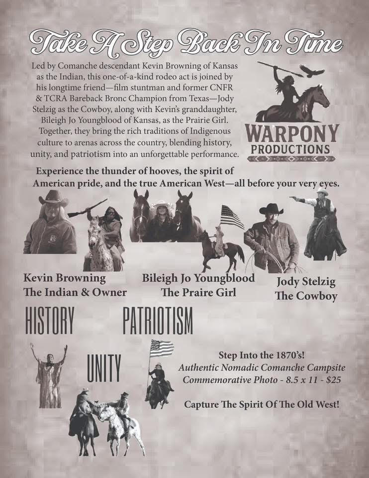 Warpony Productions poster.